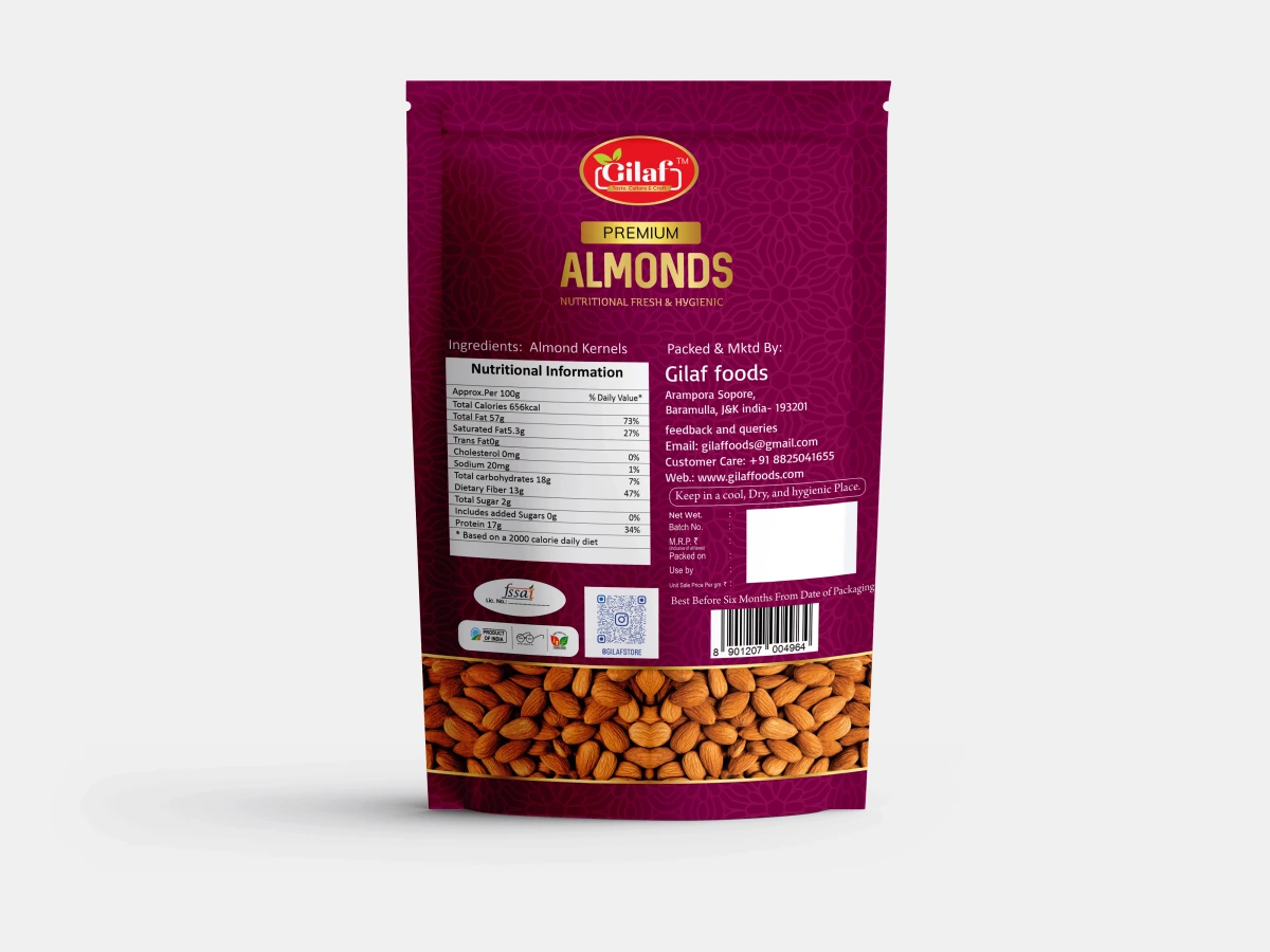 Kashmiri Almond Kernels   کشمیری بادام گری — image 2
