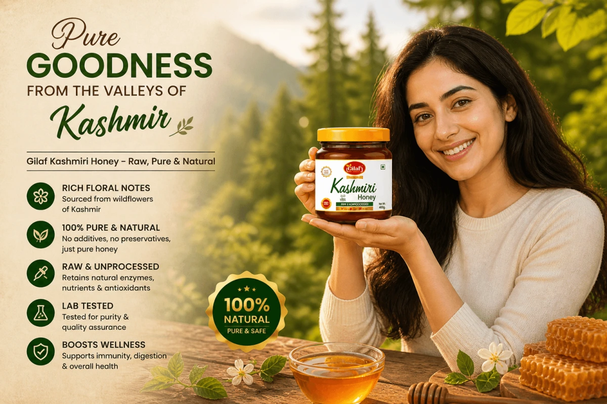 Pure Kashmiri Honey 400g   خالص کشمیری شہد 400 گرام — image 3