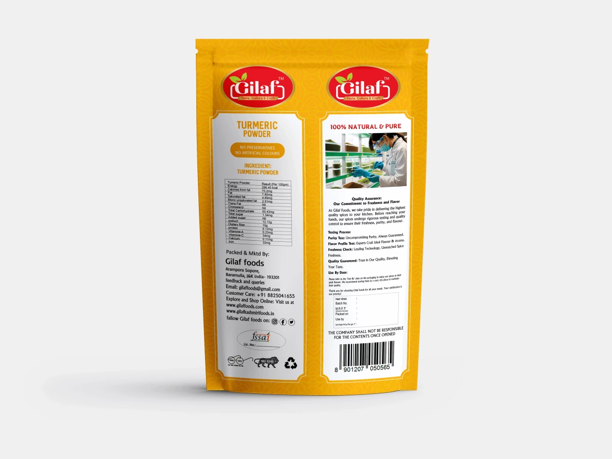 GilKashmiri Haldi Powder            کشمیری ہلدی پاؤڈر — image 2