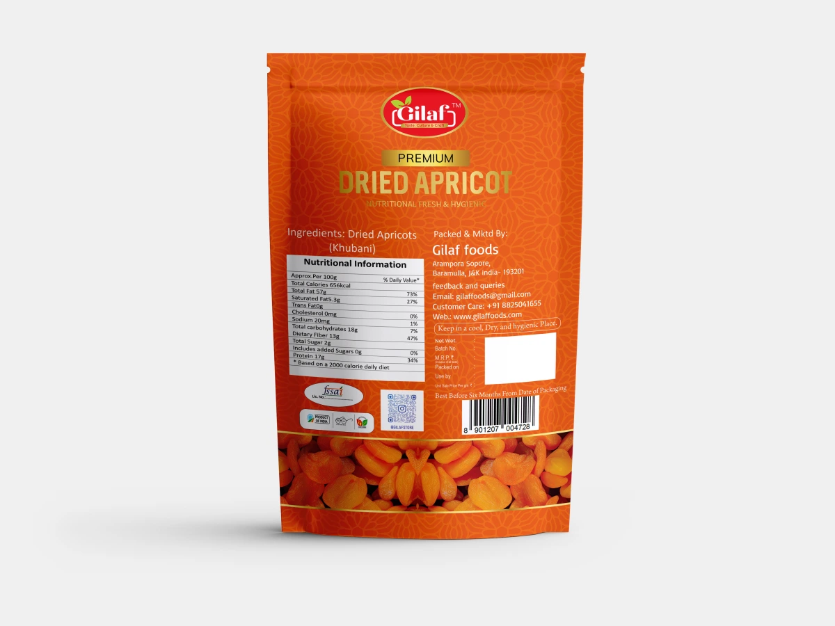 Dried Apricots (Khubani)   خشک خوبانی — image 2