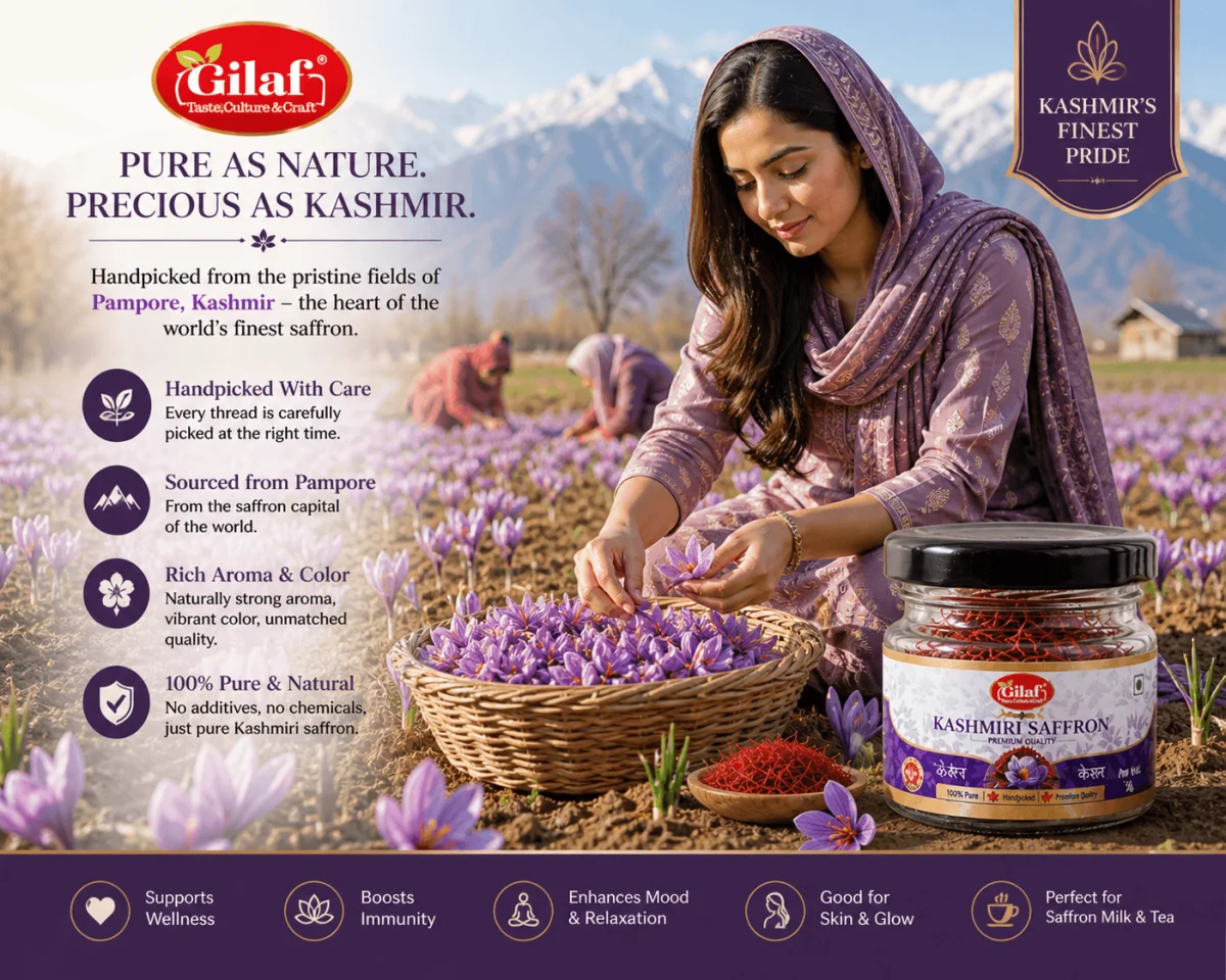 Kashmiri Mogra Saffron   کشمیری موگرا زعفران — image 2